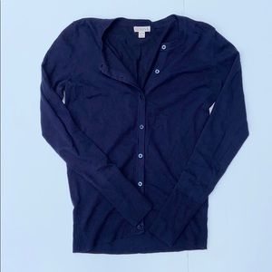 Merona Navy Blue Cardigan